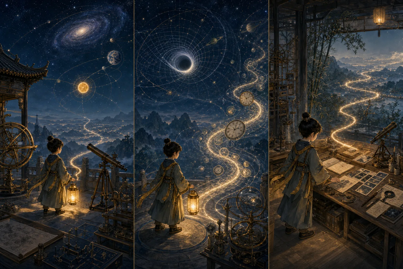 天问星的独立场景画面